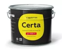 "Certa" эмаль антикоррозионная термостойкая черный (RAL9004) до 1200 °С (фас. 10 кг) Купить Эмали Воронеж Россия. Интернет-магазин краски, грунтовки, эмали, деревозащитные составы, кузнечные краски с доставкой по г. Воронеж и другим городам России. Стамкрафт