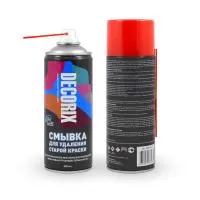 Фото аэрозольная смывка decorix 520