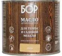 Фото масло деревозащитное для террас и садовой мебели орегон (бан. 1,7кг)