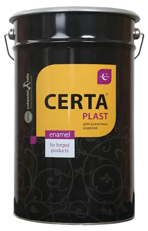 Фото "certa-plast" с эффектом металлик зеленый мох 4 кг 