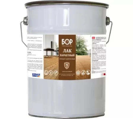 Фото лак паркетный ау-271 матовый (бан.8 кг)
