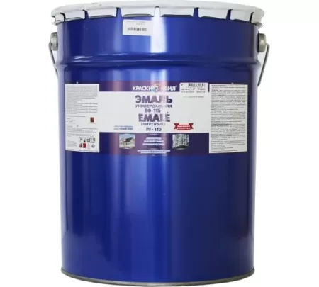 Фото эмаль пф-115 квил универсальная светло-серая (бар.20кг)
