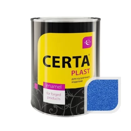 Фото "certa-plast" с эффектом металлик синий 0,8кг (6 шт/уп)