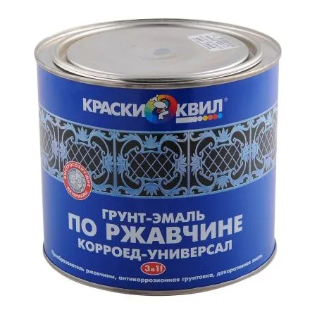 Фото грунт-эм. корроед-универсал шоколад. по ржав. (бан. 1.9кг)