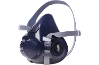 Фото полумаска из изолирующих материалов, модель мк75, цвет темный размер, м