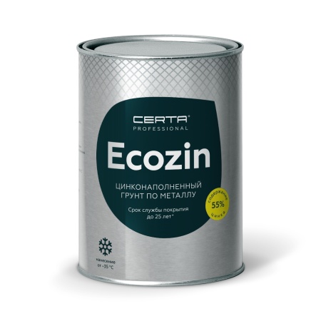 Фото ecozin-а серый термостойкость до 350°с (фас. 0,8кг) (6 шт/уп)