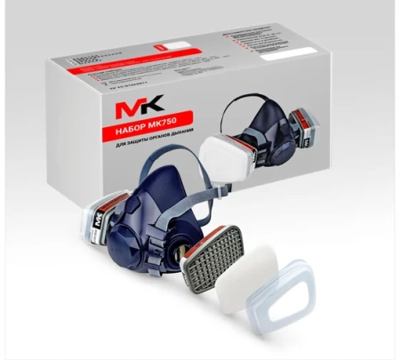 Фото набор для защиты дыхания мк750, размер м